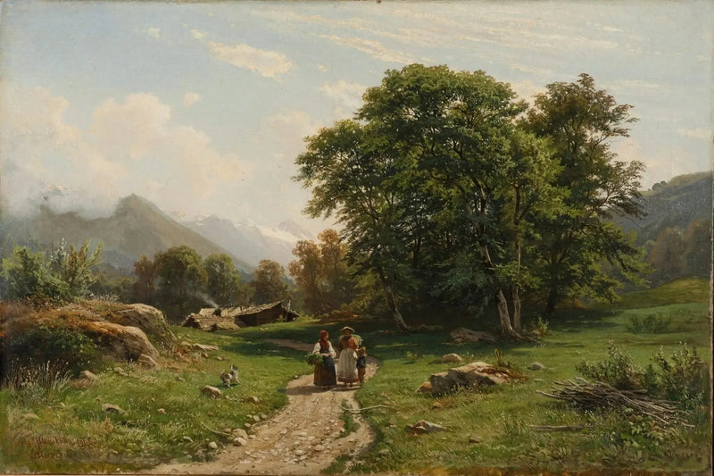Schweizer Landschaft - Ivan Chichkine