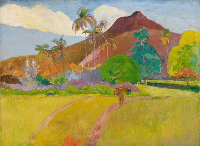 Tahitian Landschaft - Paul Gauguin
