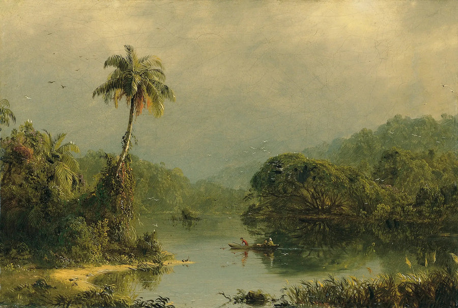 Tropisches Landschaftsbild - Frederic Edwin Church