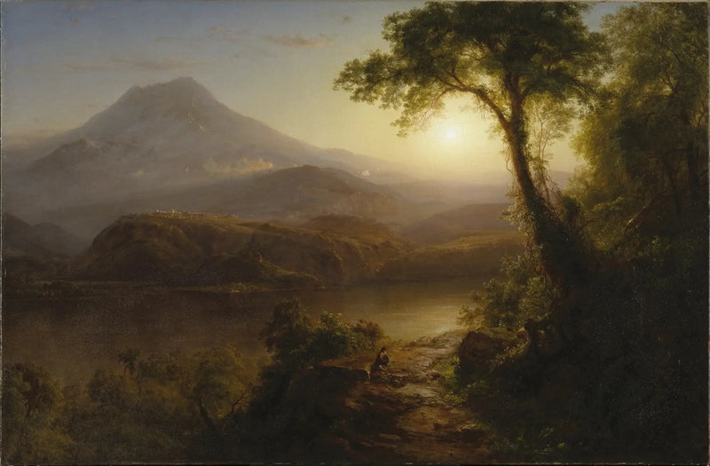 Tropische Landschaft - Frederic Edwin Church