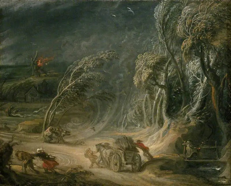 Landschaft: Ein Sturm - Peter Paul Rubens