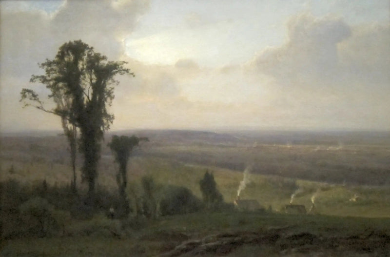 Landschaft, Hudson-Tal - George Inness