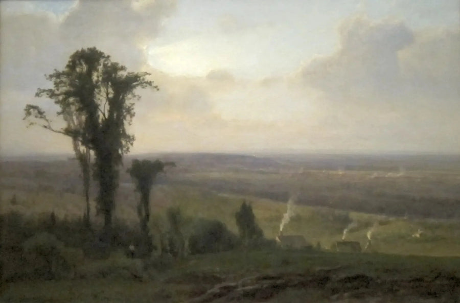 Landschaft, Hudson-Tal - George Inness
