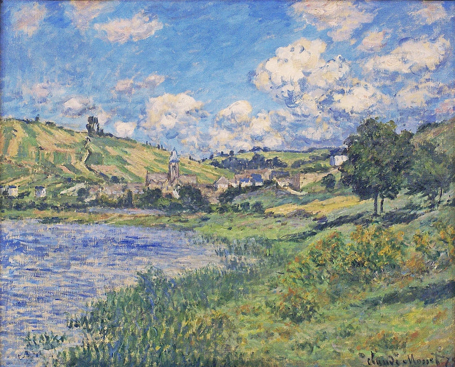 Landschaft. Vétheuil - Claude Monet