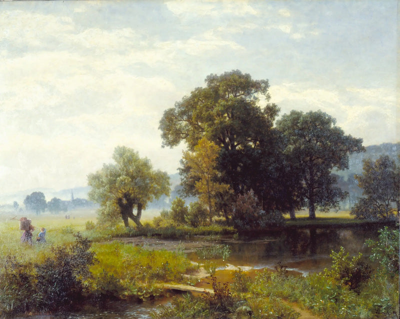Westfälische Landschaft - Albert Bierstadt
