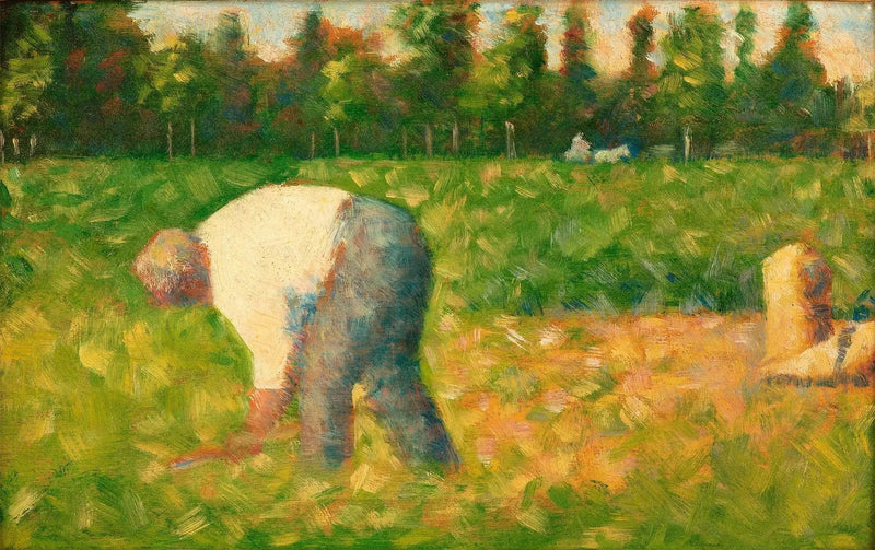 Bauer bei der Arbeit - Georges Seurat