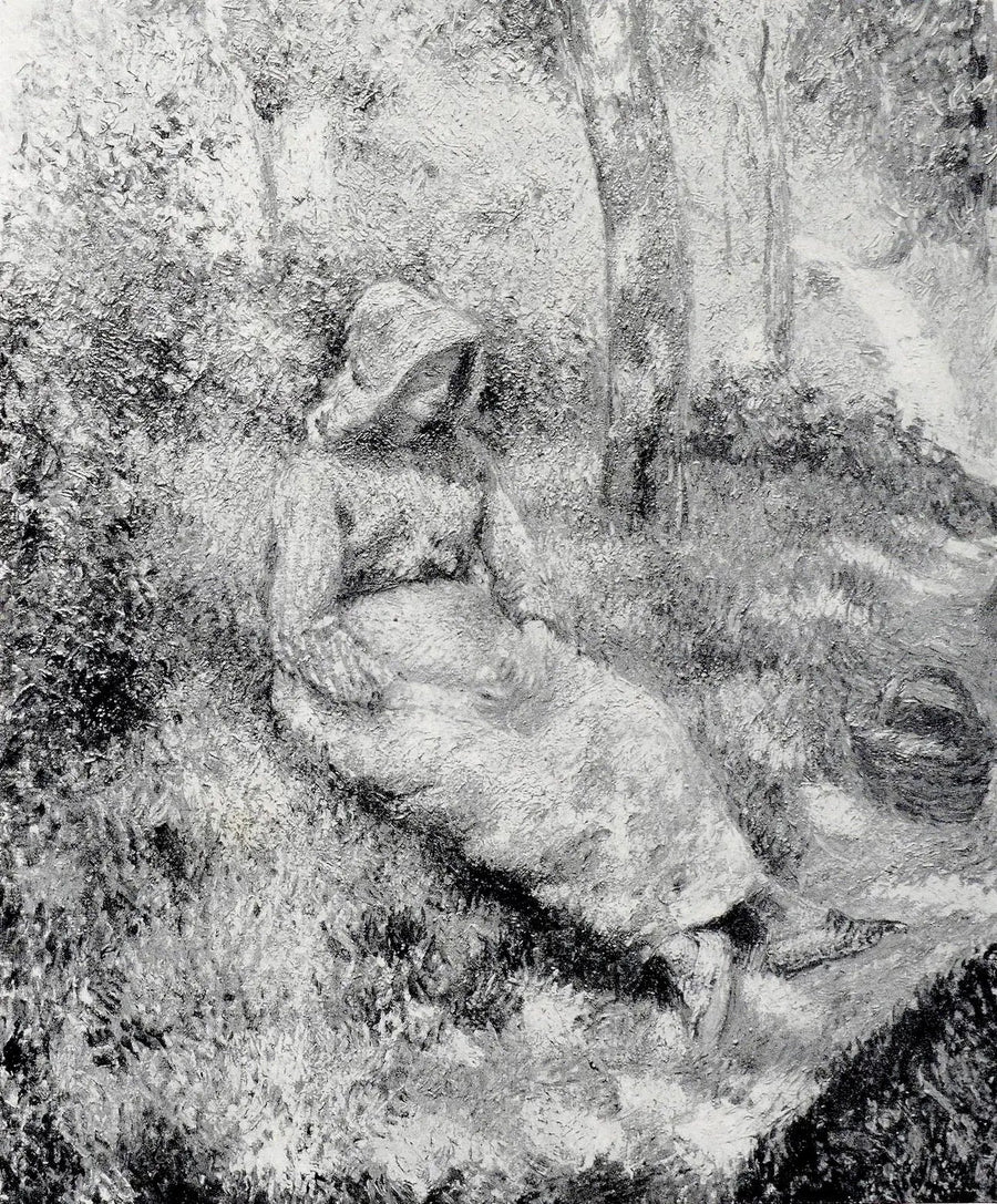 Sitzende Bäuerin - Camille Pissarro