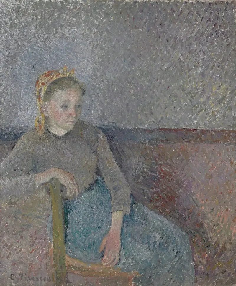 Sitzende Bäuerin - Camille Pissarro