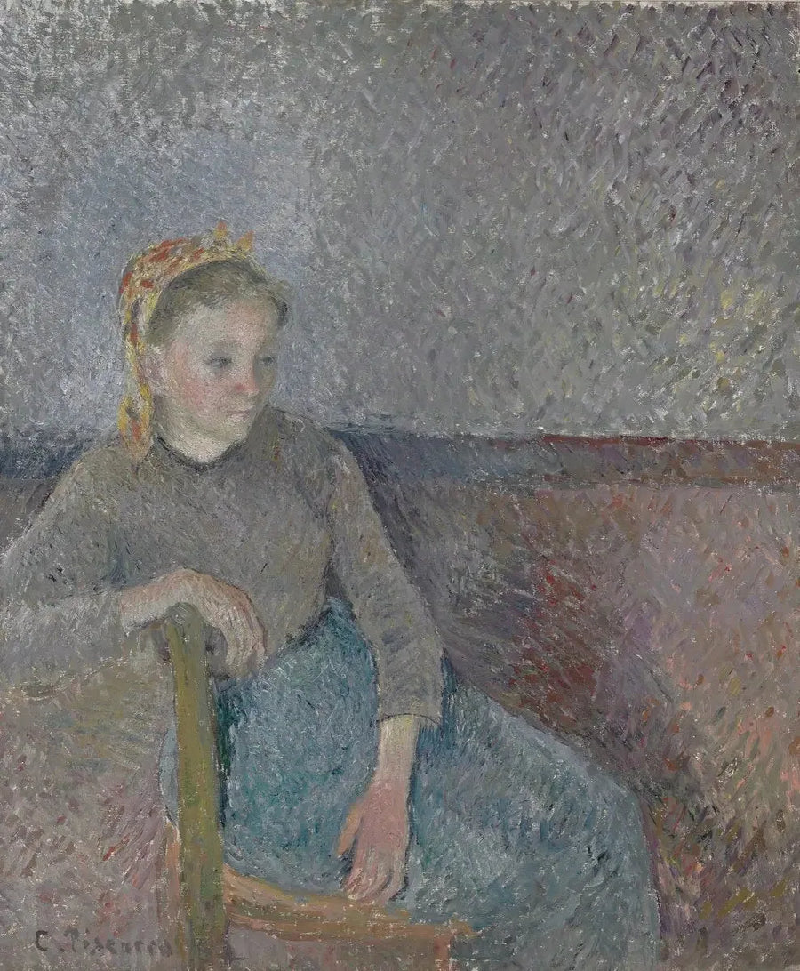 Sitzende Bäuerin - Camille Pissarro