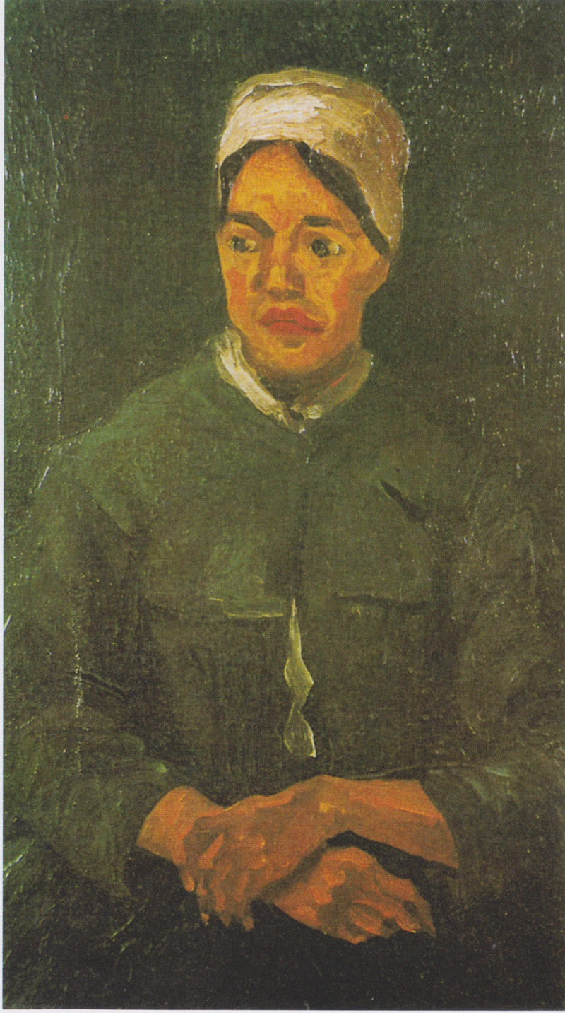 Bäuerin, sitzend (Halbfigur) - Vincent van Gogh