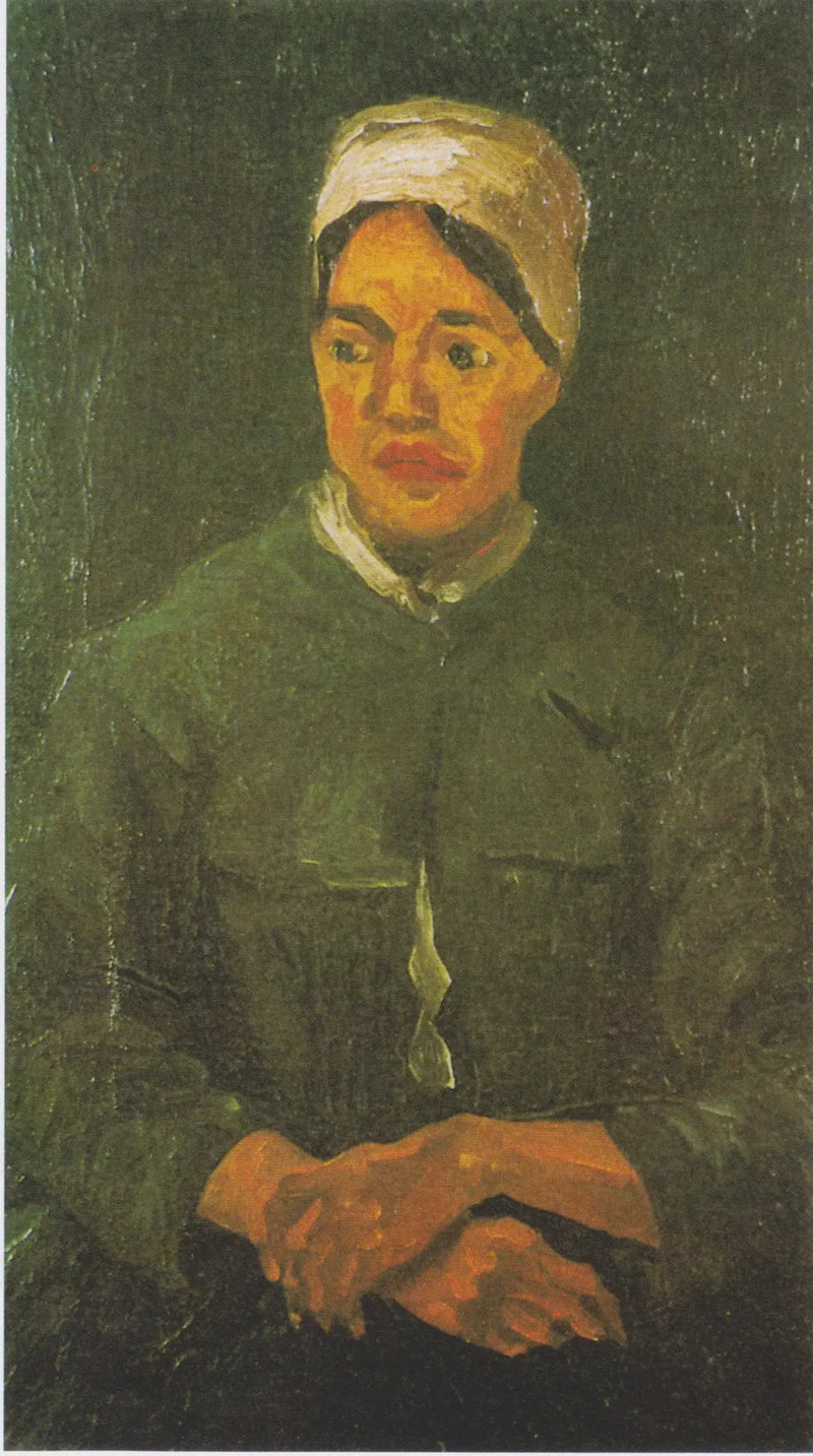 Bäuerin, sitzend (Halbfigur) - Vincent van Gogh