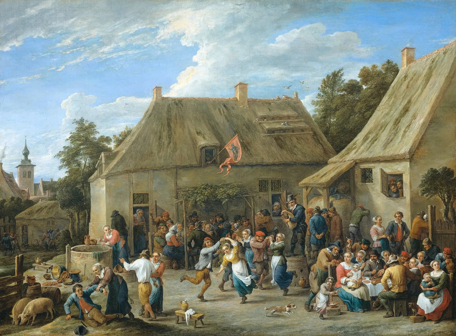 Ländliche Kermesse - David Teniers der Jüngere