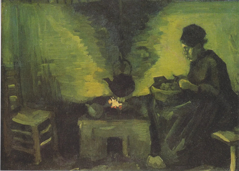 Bäuerin am Herd - Vincent van Gogh