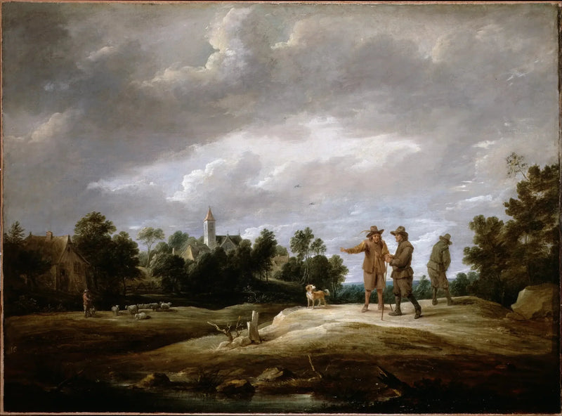 Bauern im Gespräch - David Teniers der Jüngere