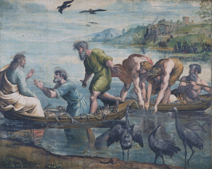 Das wundersame Angeln, etwa 1515-1516 - Raphaël