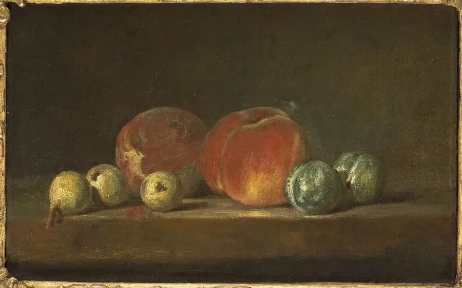 Pfirsiche und Pflaumen - Jean Siméon Chardin