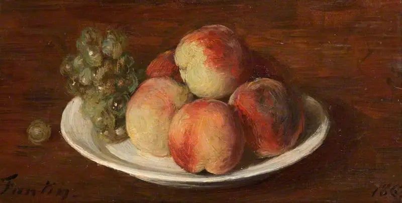 Pfirsiche und Trauben - Henri Fantin-Latour