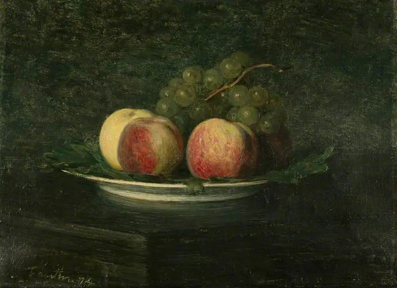 Pfirsiche und Trauben - Henri Fantin-Latour