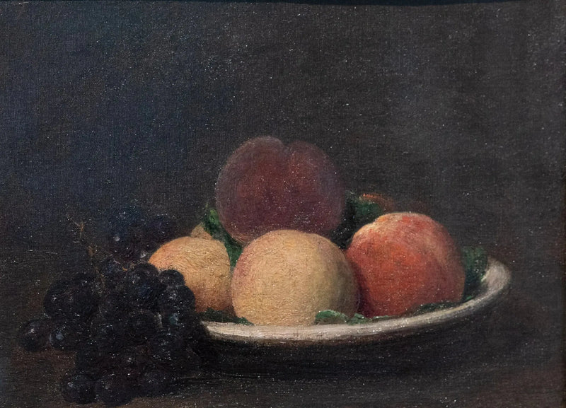 Pfirsiche und schwarze Trauben - Henri Fantin-Latour