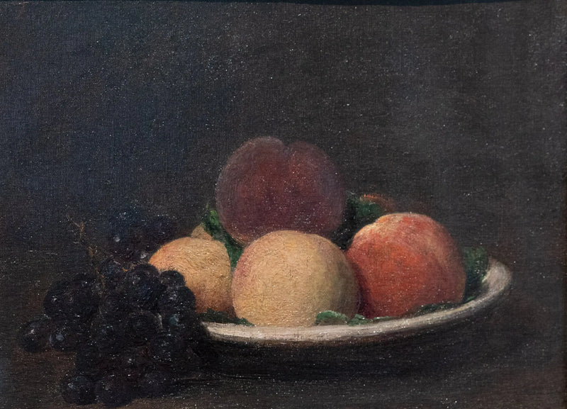 Pfirsiche und schwarze Trauben - Henri Fantin-Latour
