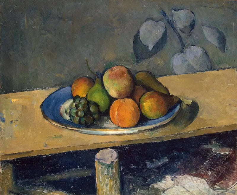 Pfirsiche, Birnen und Trauben - Paul Cézanne