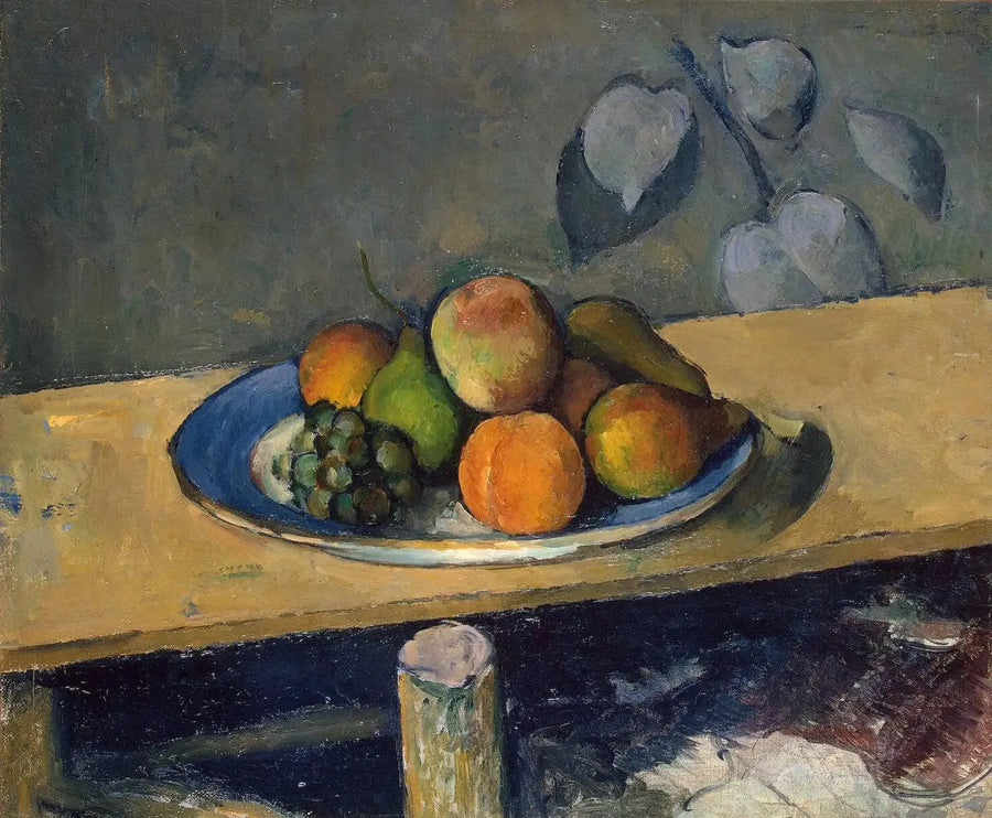 Pfirsiche, Birnen und Trauben - Paul Cézanne