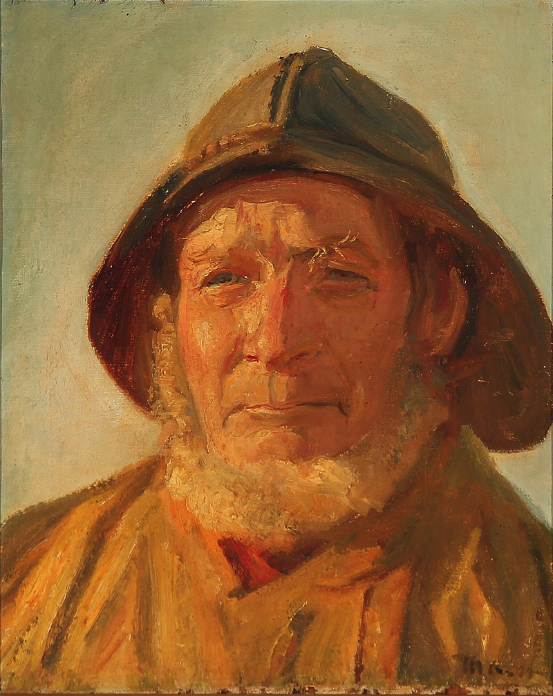 Fischer in der Nachmittagssonne. – Michael Peter Ancher