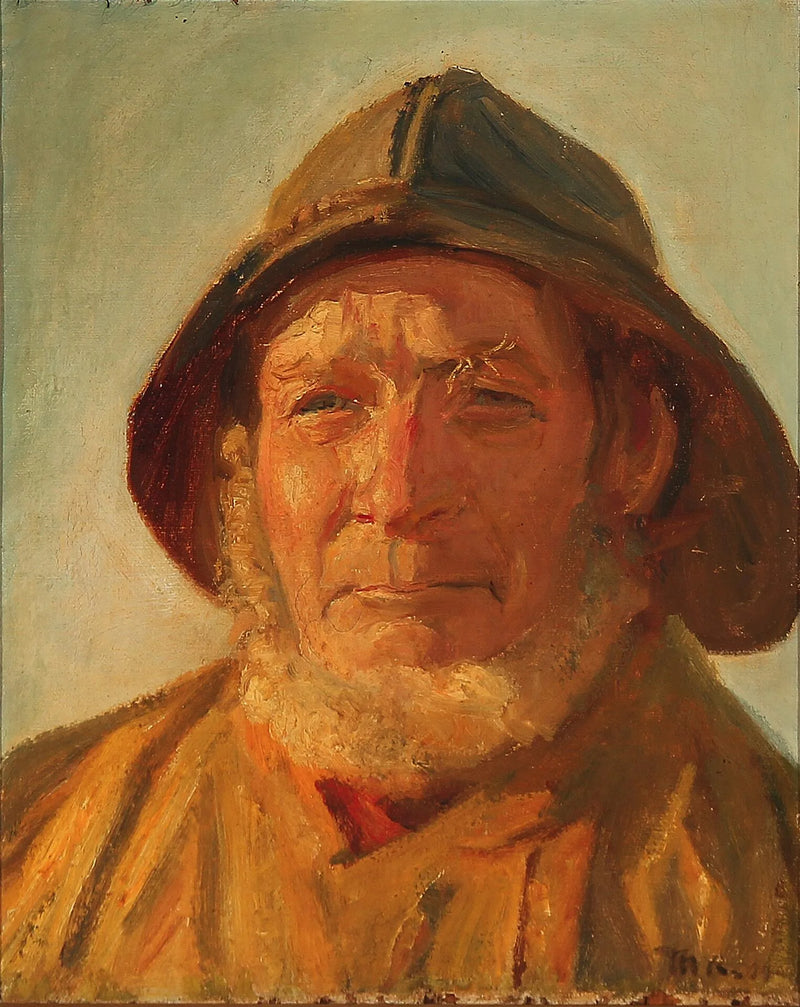 Fischer in der Nachmittagssonne. – Michael Peter Ancher