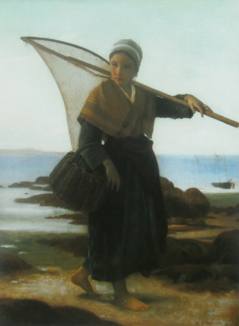 Garnelenfischerin - Bouguereau