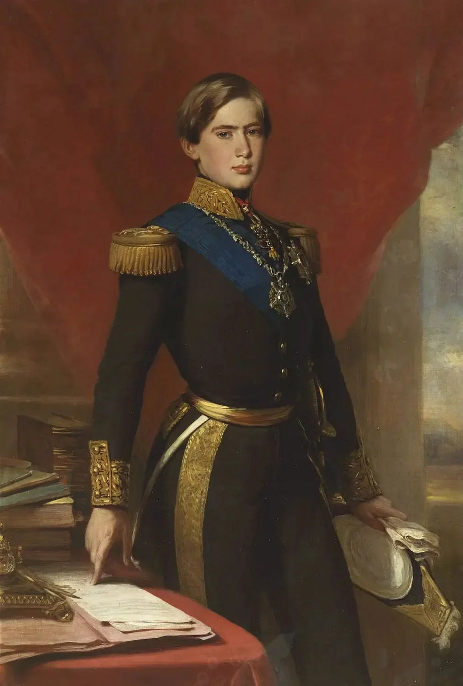 Pedro V, König von Portugal (1837-1861) - Franz Xaver Winterhalter