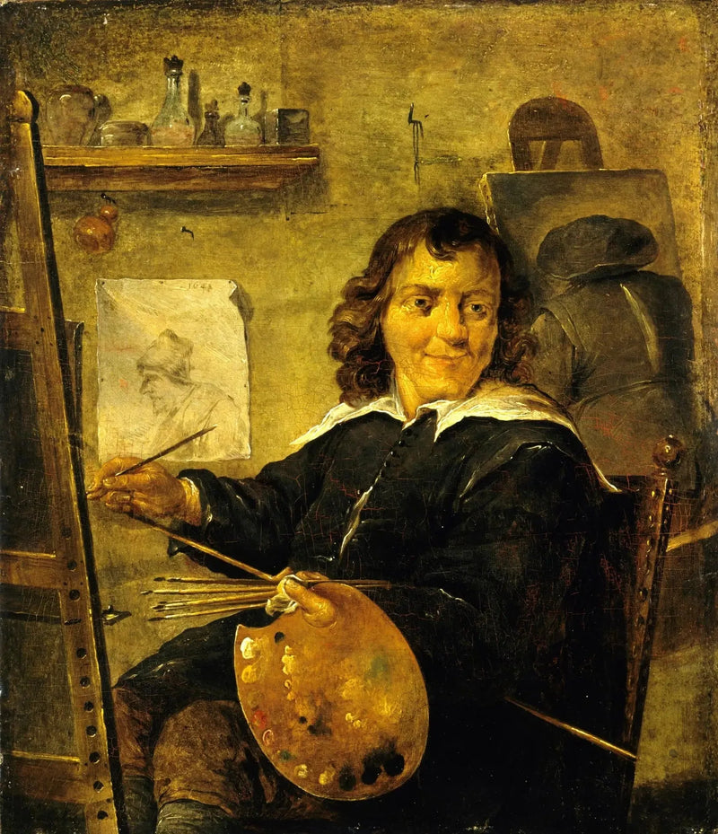 Maler in seinem Atelier - David Teniers der Jüngere