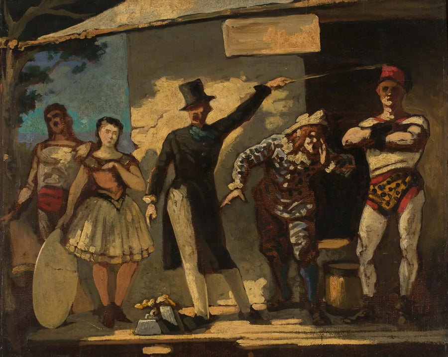 Gemälde von Honoré Daumier - Honoré Daumier
