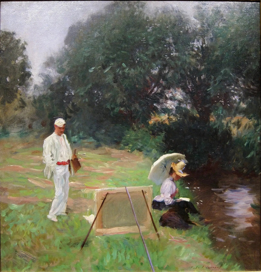 Gemälde des Bunkers von Dennis Miller in Calcot - John Singer Sargent