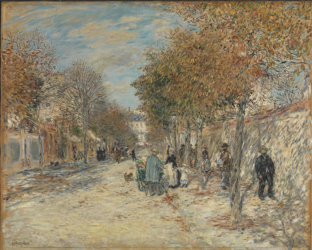 Peinture - Jean-François Raffaëlli image 1 copie de tableau peinte à la main