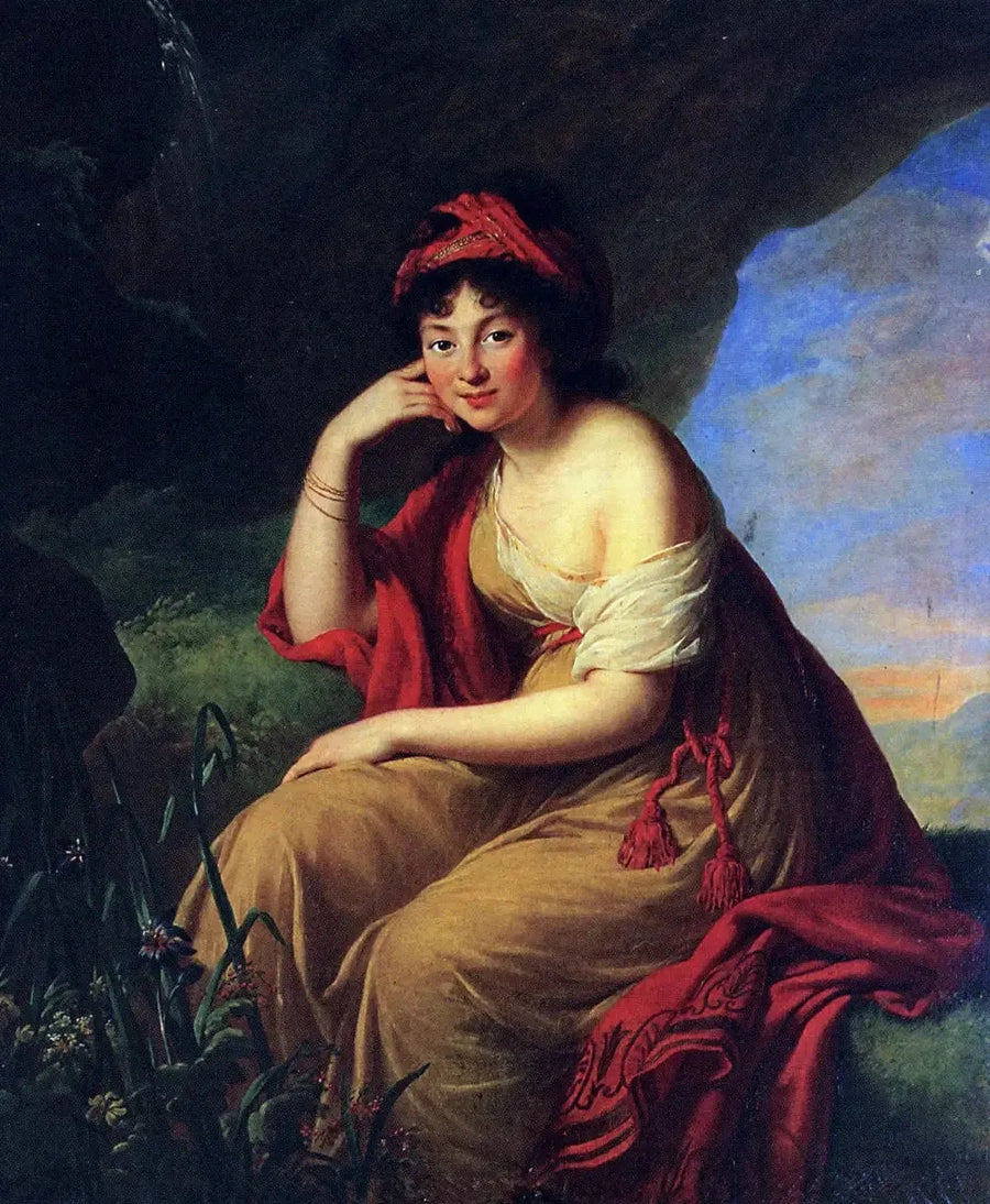 Pelagia Sapieha née Potocka - Elisabeth Vigeé Le Brun