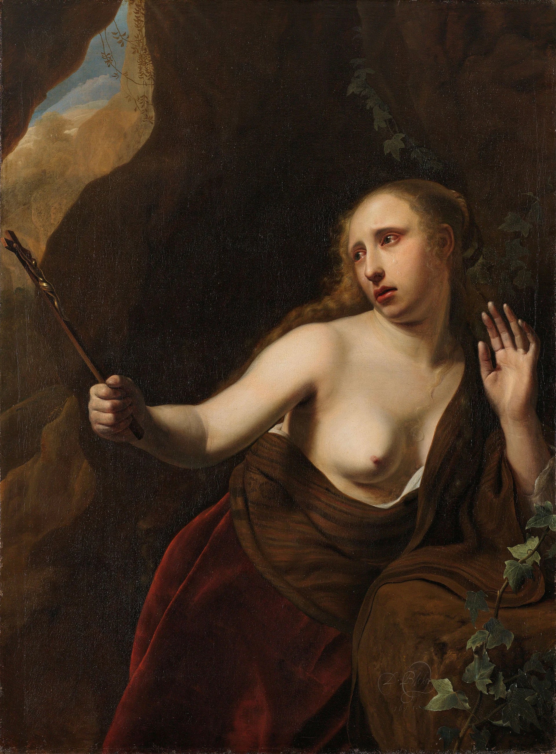 La pénitente Marie-Madeleine. - Dirck Bleker