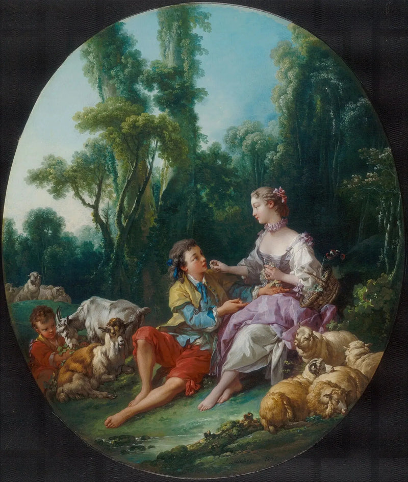 Denken sie an die Traube? - François Boucher