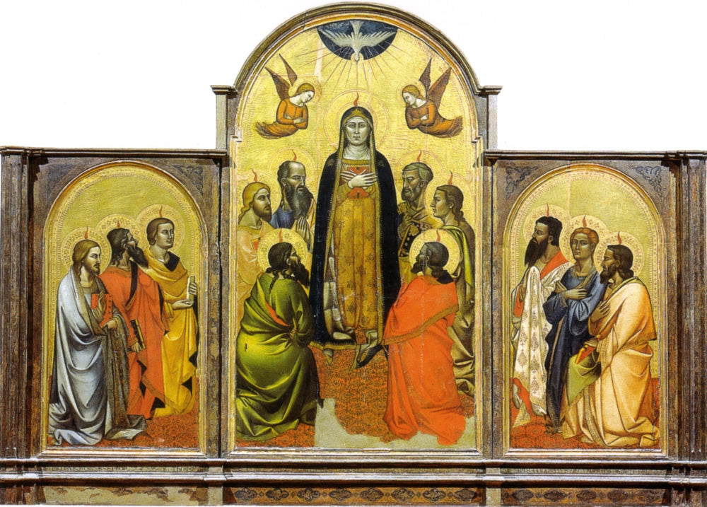 Pentecôte - Jacopo di Cione image 1 reproduction réalisée par Alpha Reproduction