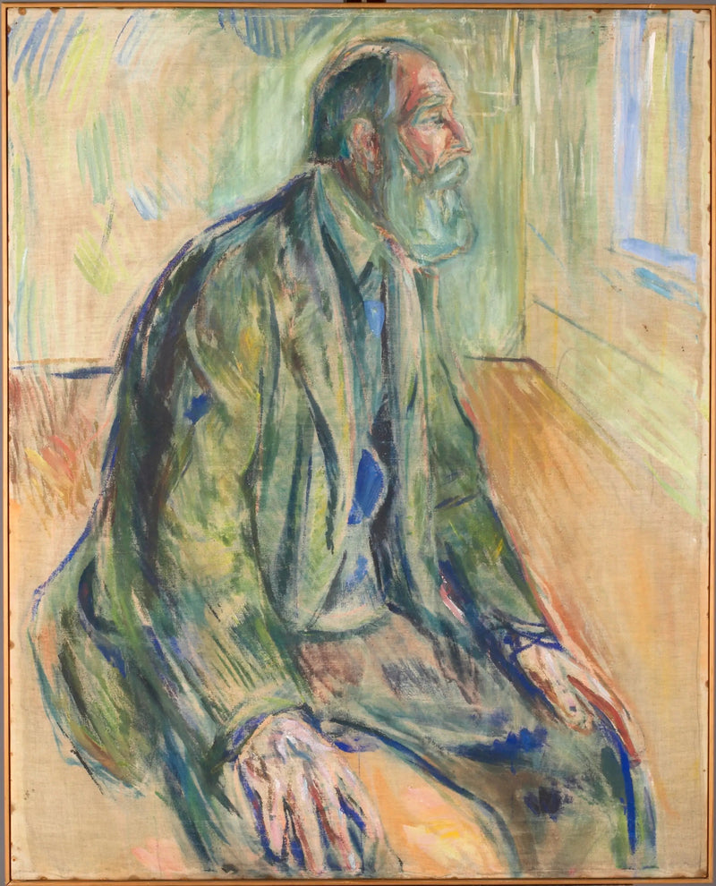 Das Fenster durchbohren - Edvard Munch