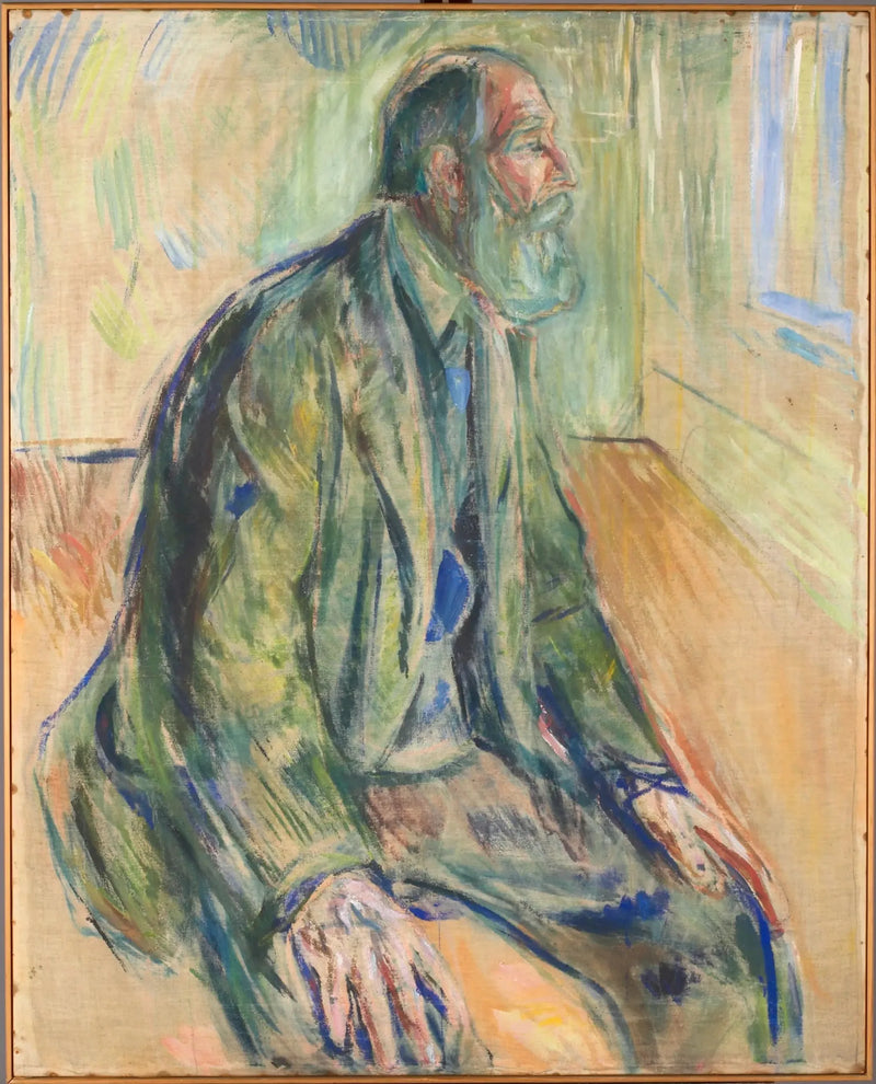 Das Fenster durchbohren - Edvard Munch