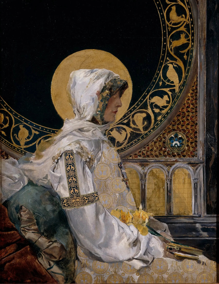 Weihnachtsmann im Gebet - Joaquín Sorolla
