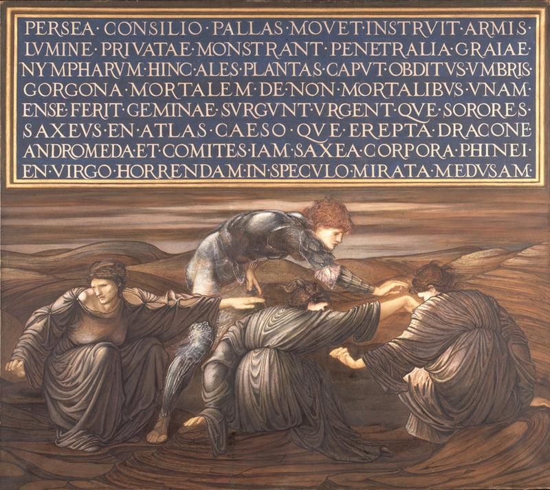 Pérès und die Grées - Edward Burne-Jones