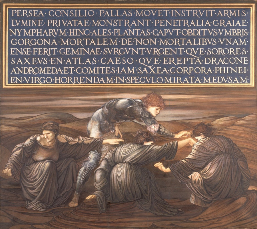 Pérès und die Grées - Edward Burne-Jones