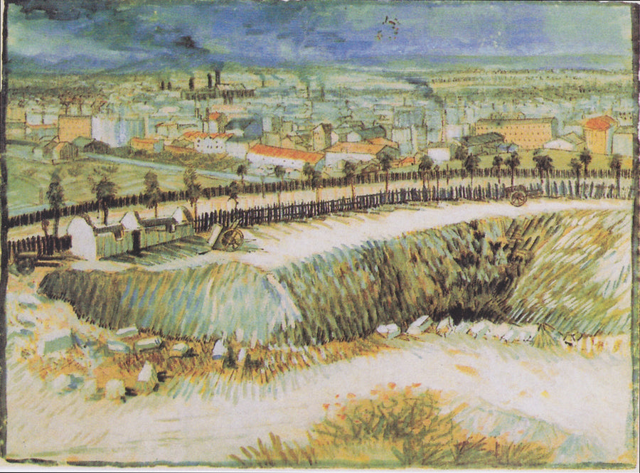 Am Stadtrand von Paris, nahe Montmartre - Vincent van Gogh