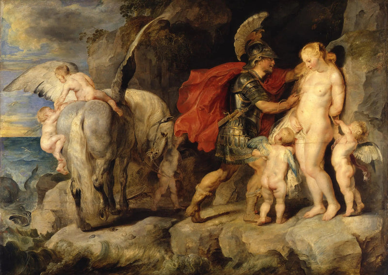 Perseus, der Andromeda befreit - Peter Paul Rubens