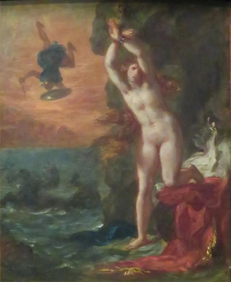 Perseus und Andromeda - Eugène Delacroix