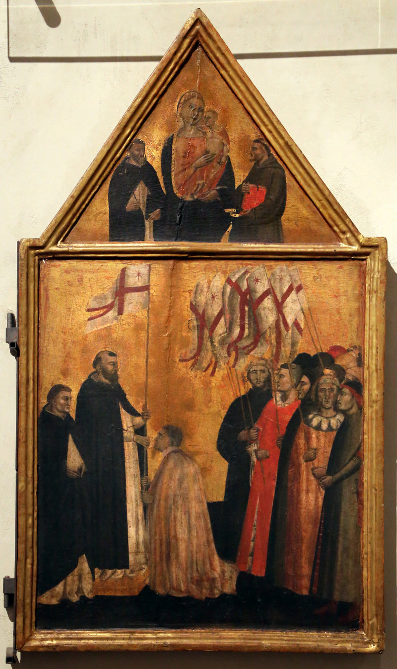 Peter Matyr setzt den Standard für Misericordia - Andrea Orcagna