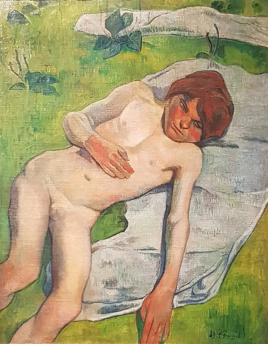 kleiner bretonischer Akt - Paul Gauguin