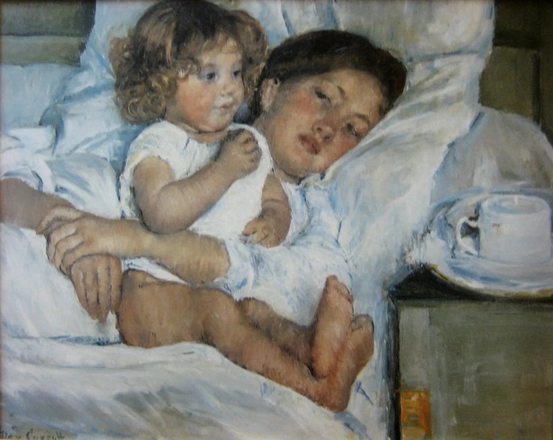 Frühstück im Bett - Mary Cassatt