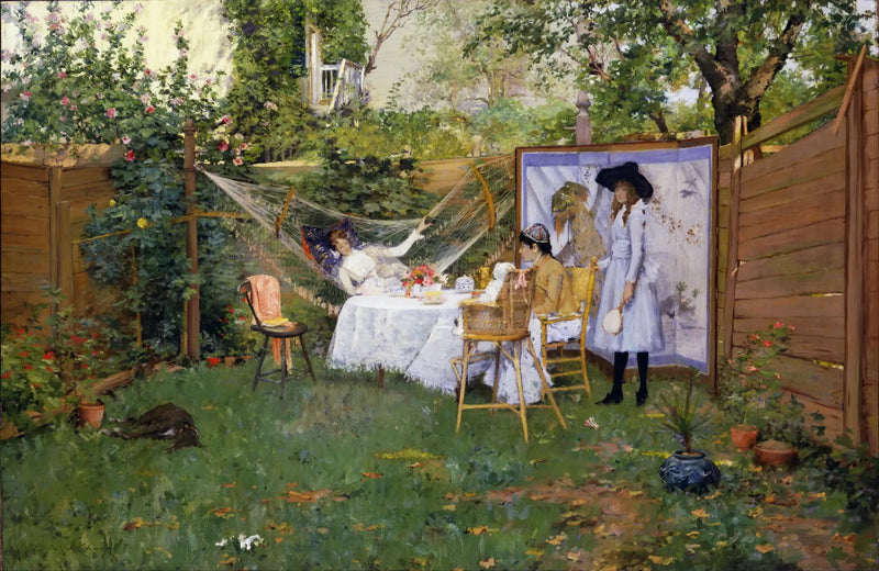 Frühstück im Freien - William Merritt Chase